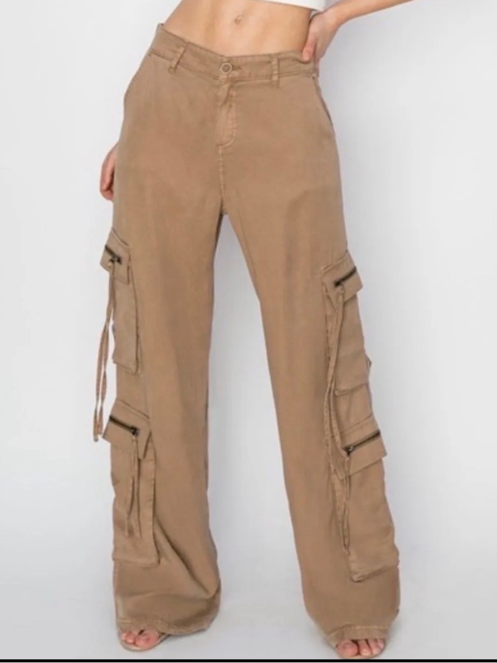 RISEN 100% TENCIL CARGO PANTS BRAND NEW IN MULTIPLE SIZES